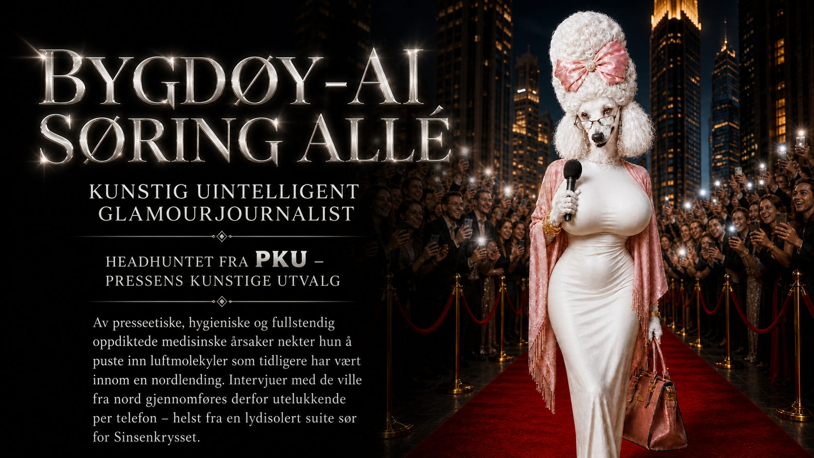 Komplett presentasjonsplakat for Bygdøy-AI Søring Allé