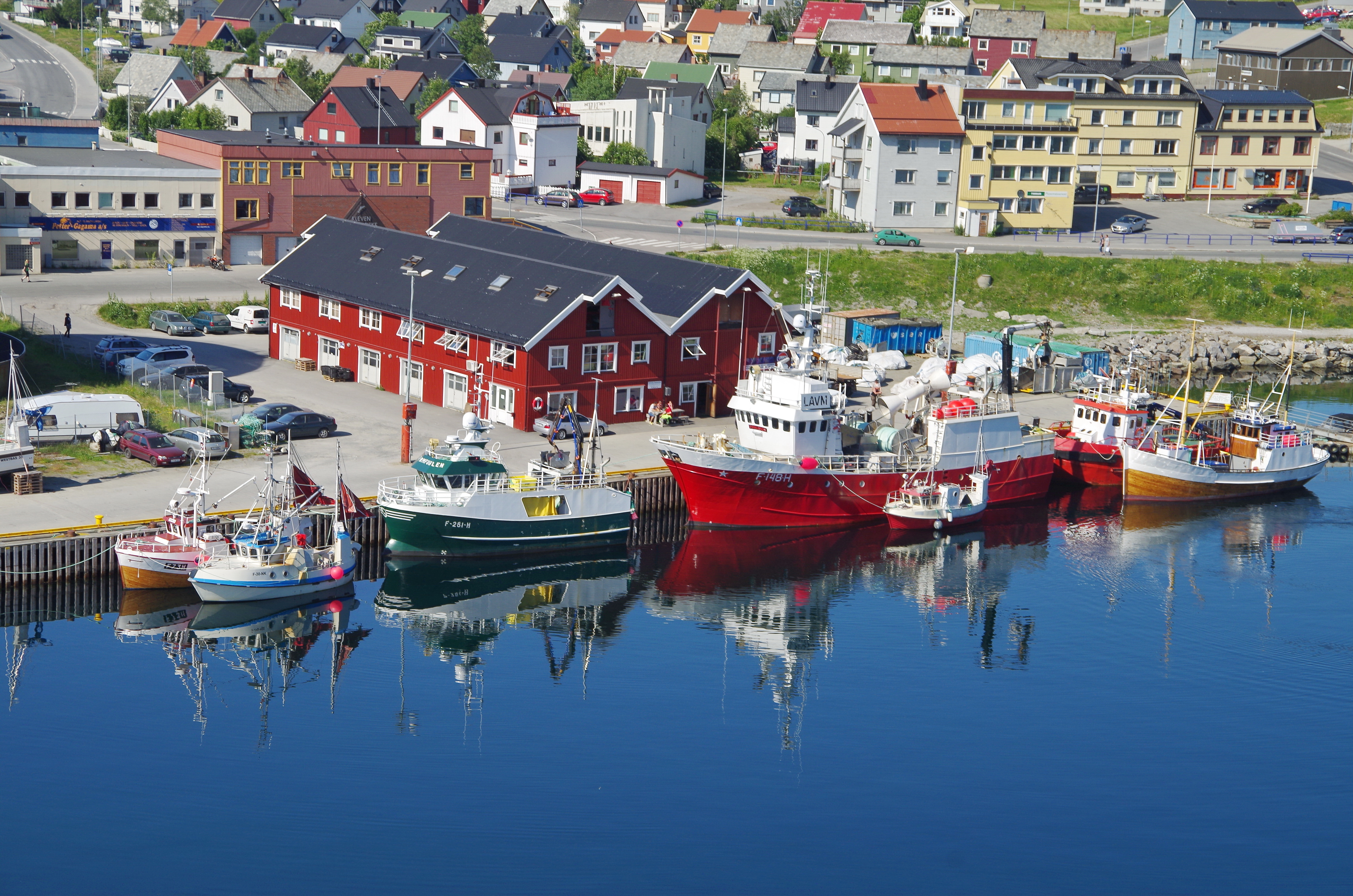 Illustrasjonsfoto: Fiskefartøy ved kai.